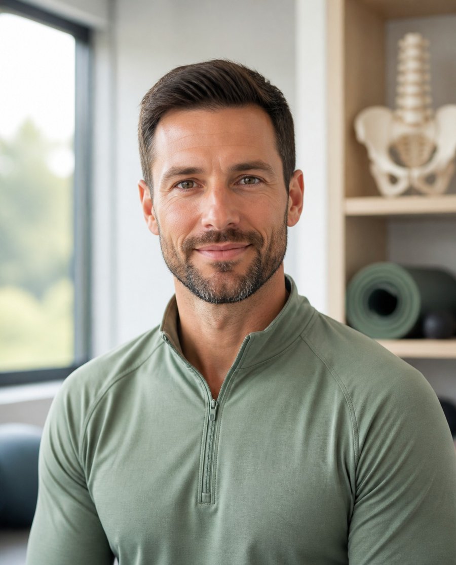 Ben, der KI-Coach von Calmo – ein KI-generierter Avatar